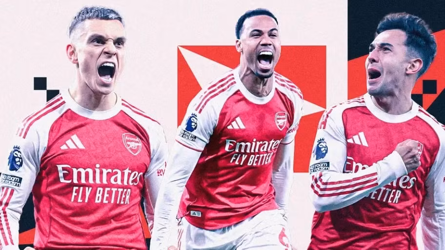 Arsenal hủy diệt Aston Villa qua đó củng cố vị trí dẫn đầu.
