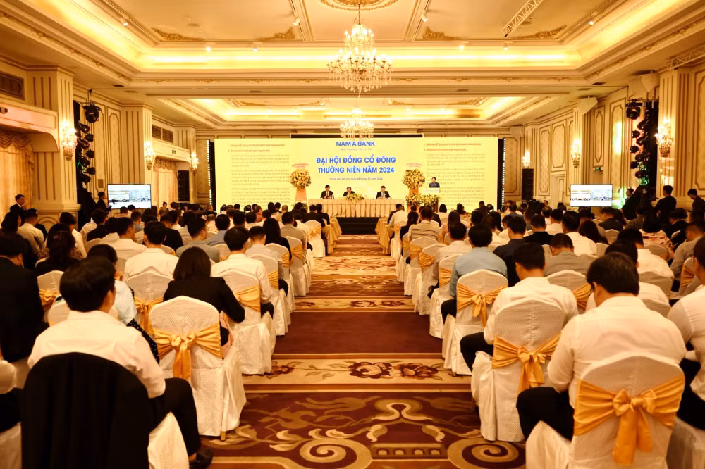 nam a bank to chuc thanh cong dai hoi dong co dong thuong nien nam 2024 voi nhung quyet sach chien luoc hinh 1