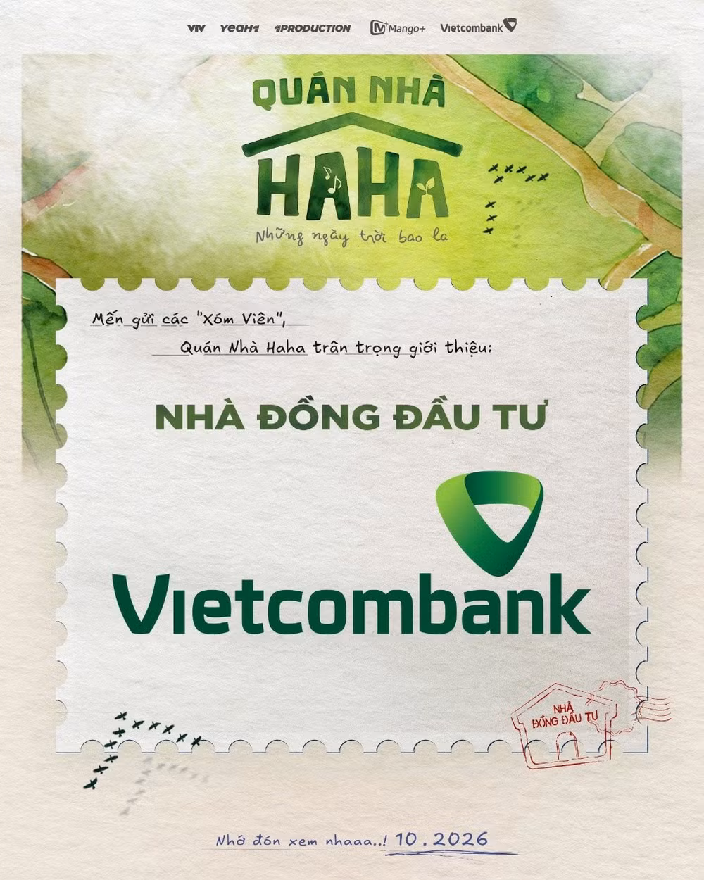 Vietcombank đồng hành cùng Quán Nhà Haha: Kiến tạo trải nghiệm văn hóa - giải trí chưa từng có dành cho khách hàng ảnh 1 Vietcombank đồng hành cùng Quán Nhà Haha: Kiến tạo trải nghiệm văn hóa - giải trí chưa từng có dành cho khách hàng ảnh 1