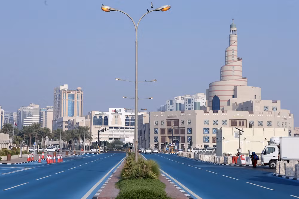 Đường phố tại Qatar. Ảnh: TJP