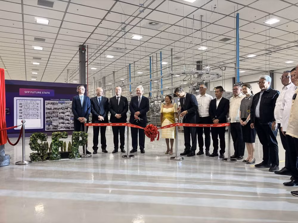 Nhà máy sản xuất sản phẩm thuốc lá mới tại Philippines được khánh thành năm 2024 với tổng vốn đầu tư 150 triệu USD. (Ảnh: FanpageTruyền thông Philippines)