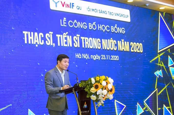 GS. Vũ Hà Văn (Giám đốc Khoa học Quỹ Đổi mới sáng tạo Vingroup) khẳng định: VinIF luôn nỗ lực hết sức để đồng hành cùng đội ngũ các nhà nghiên cứu trẻ, các cán bộ nghiên cứu khoa học.