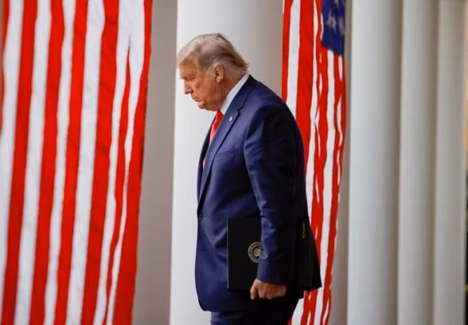Tổng thống Mỹ Donald Trump. Ảnh: Reuters