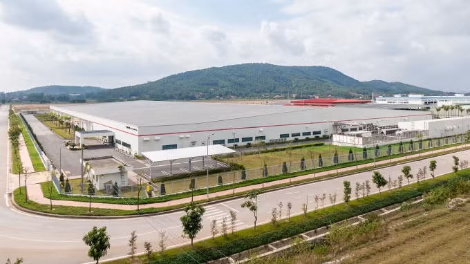 Khu công nghiệp Đông Mai (Quảng Ninh), đạt tỷ lệ lấp đầy trên 72%.