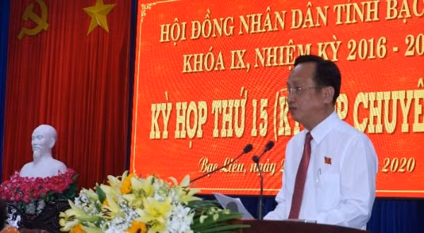 Ông Phạm Văn Thiều được bầu làm Chủ tịch UBND tỉnh Bạc Liêu, nhiệm kỳ 2016 – 2021.