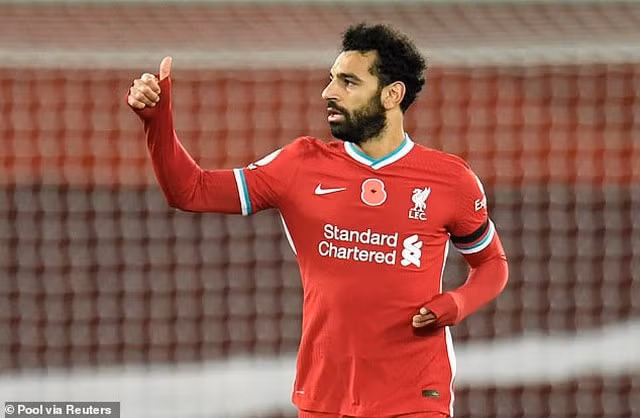 Tiền đạo Mohamed Salah có thể tái xuất sân cỏ trong ít ngày tới. Ảnh: TL